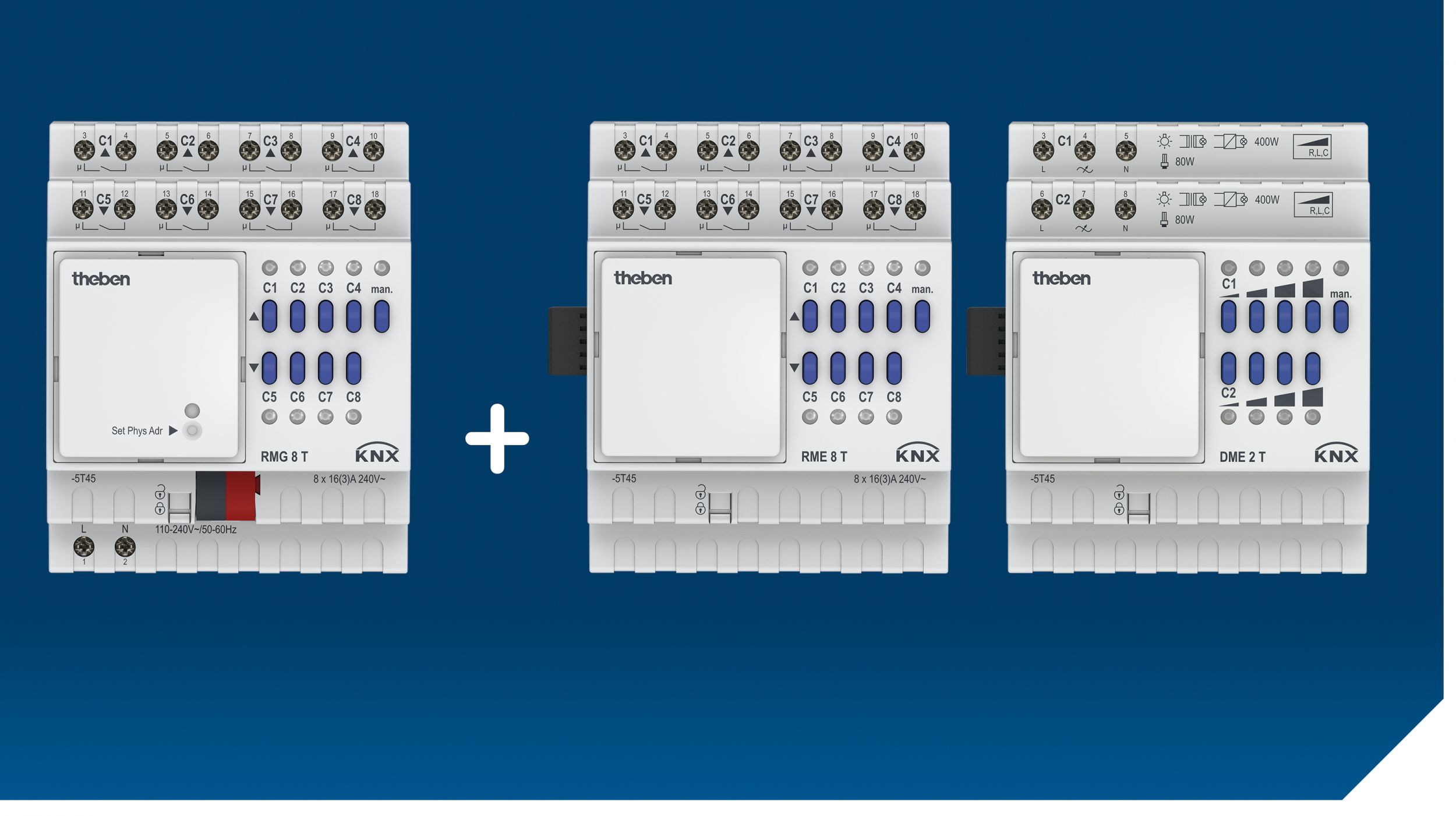 Modulares KNX-Aktorenprogramm