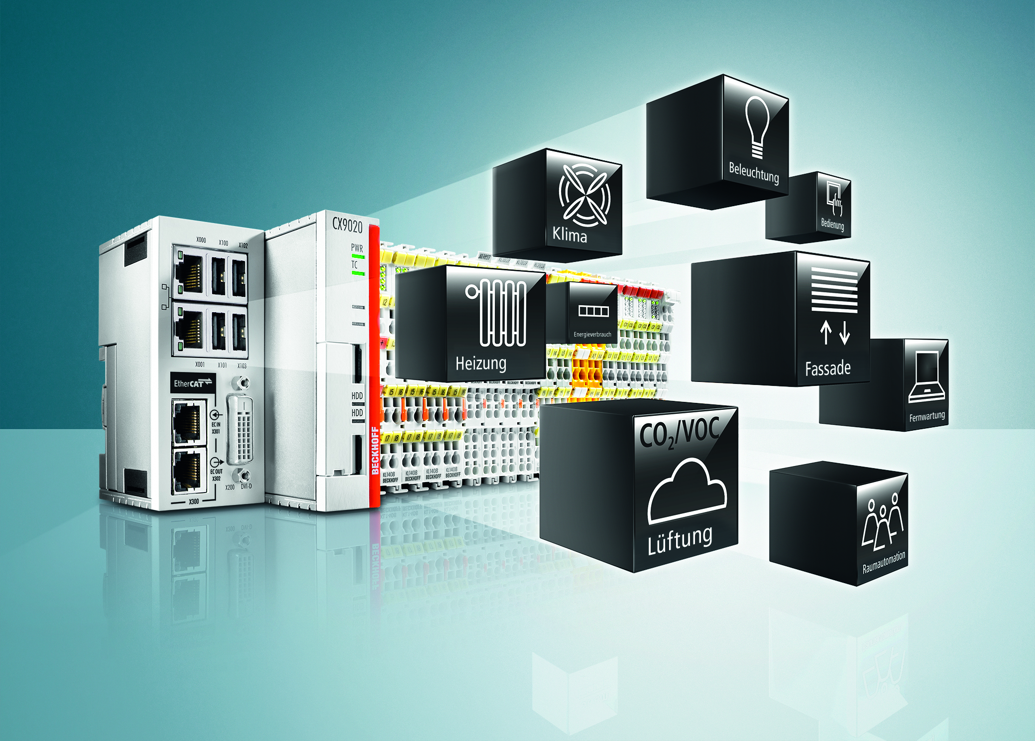 Beckhoff Building Automation: Von HLK bis Raumautomation 97628