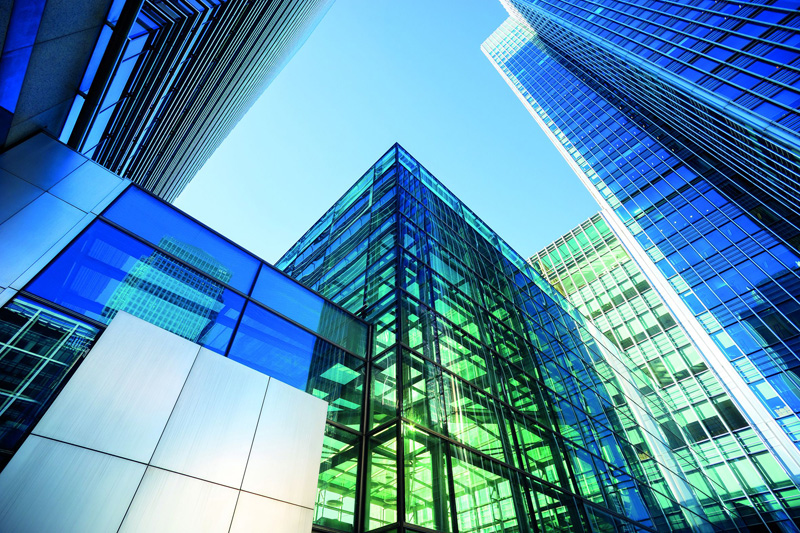 Skyscrapper Office business building London