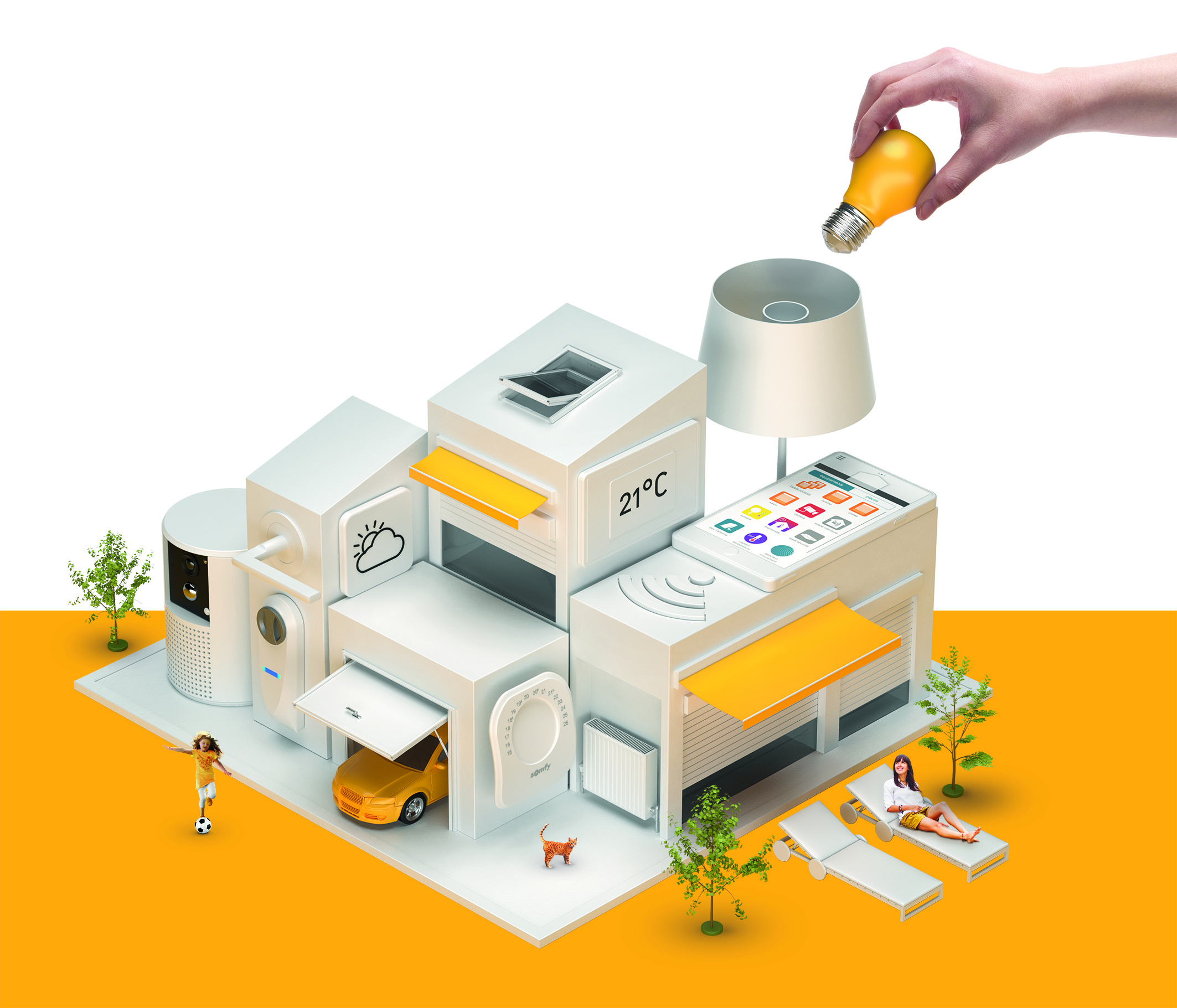 Modulare Smart-Home-Systeme