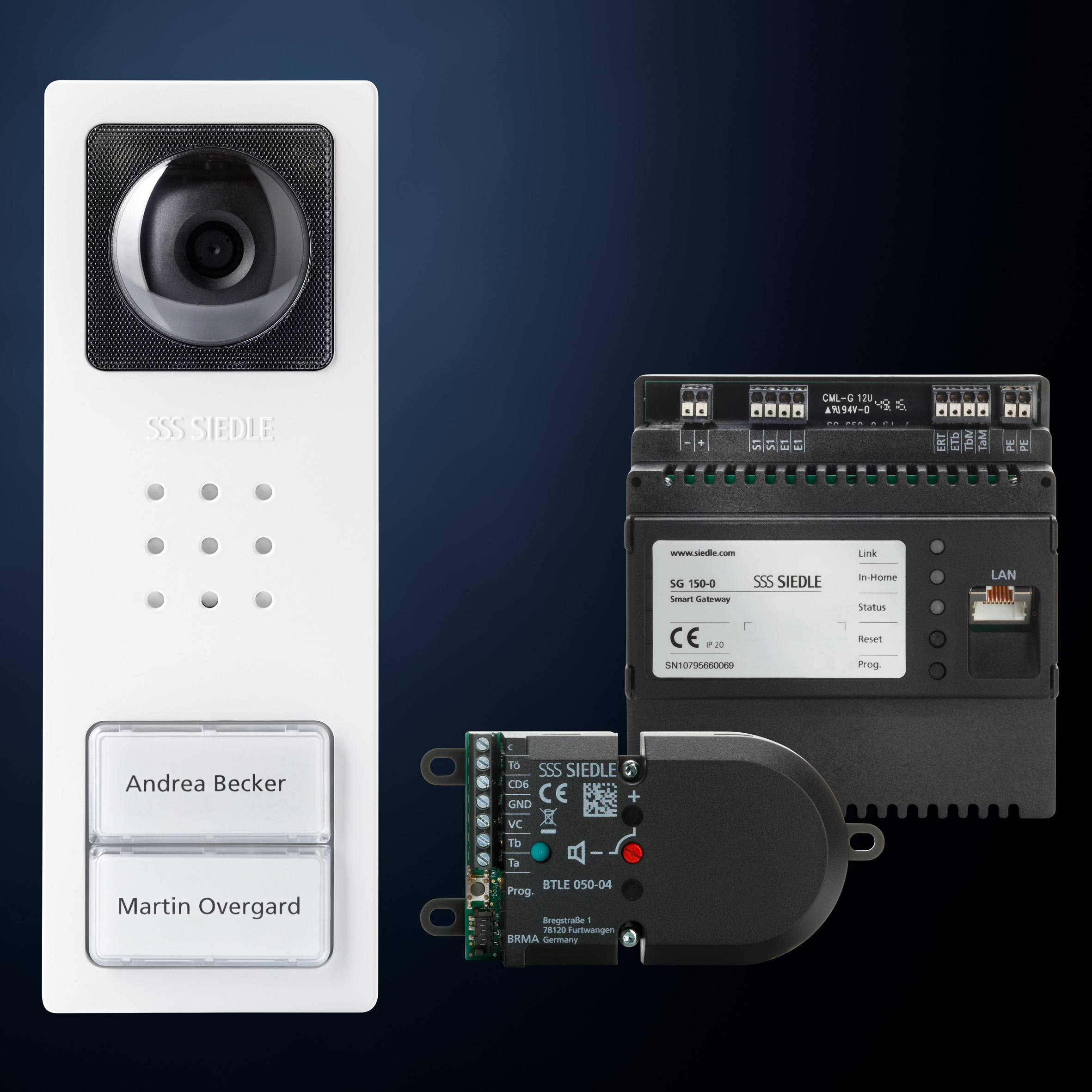 Türstation als Audio- und Videovariante