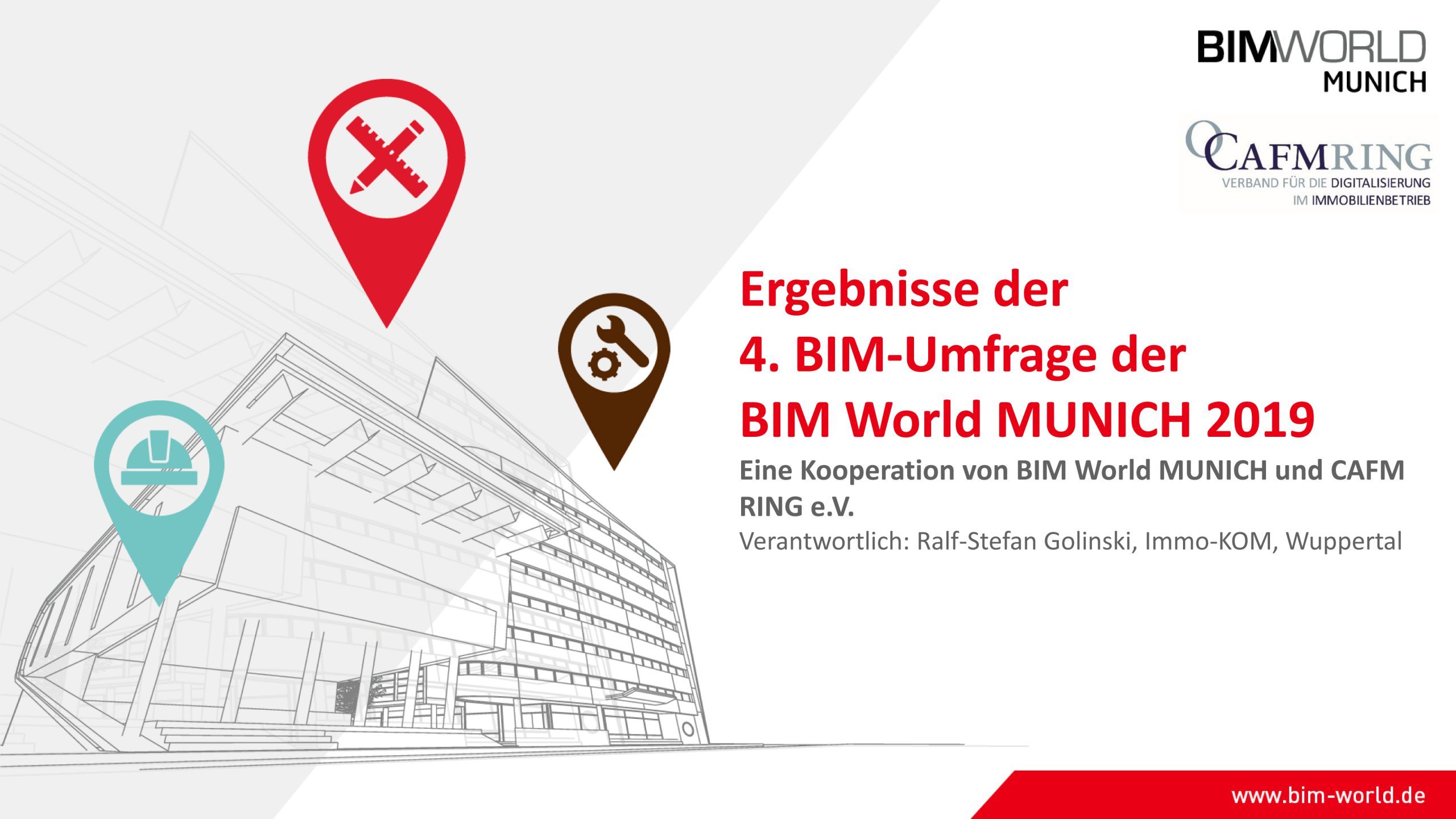 BIM-Umfrage im Rahmen der BIM World Munich
