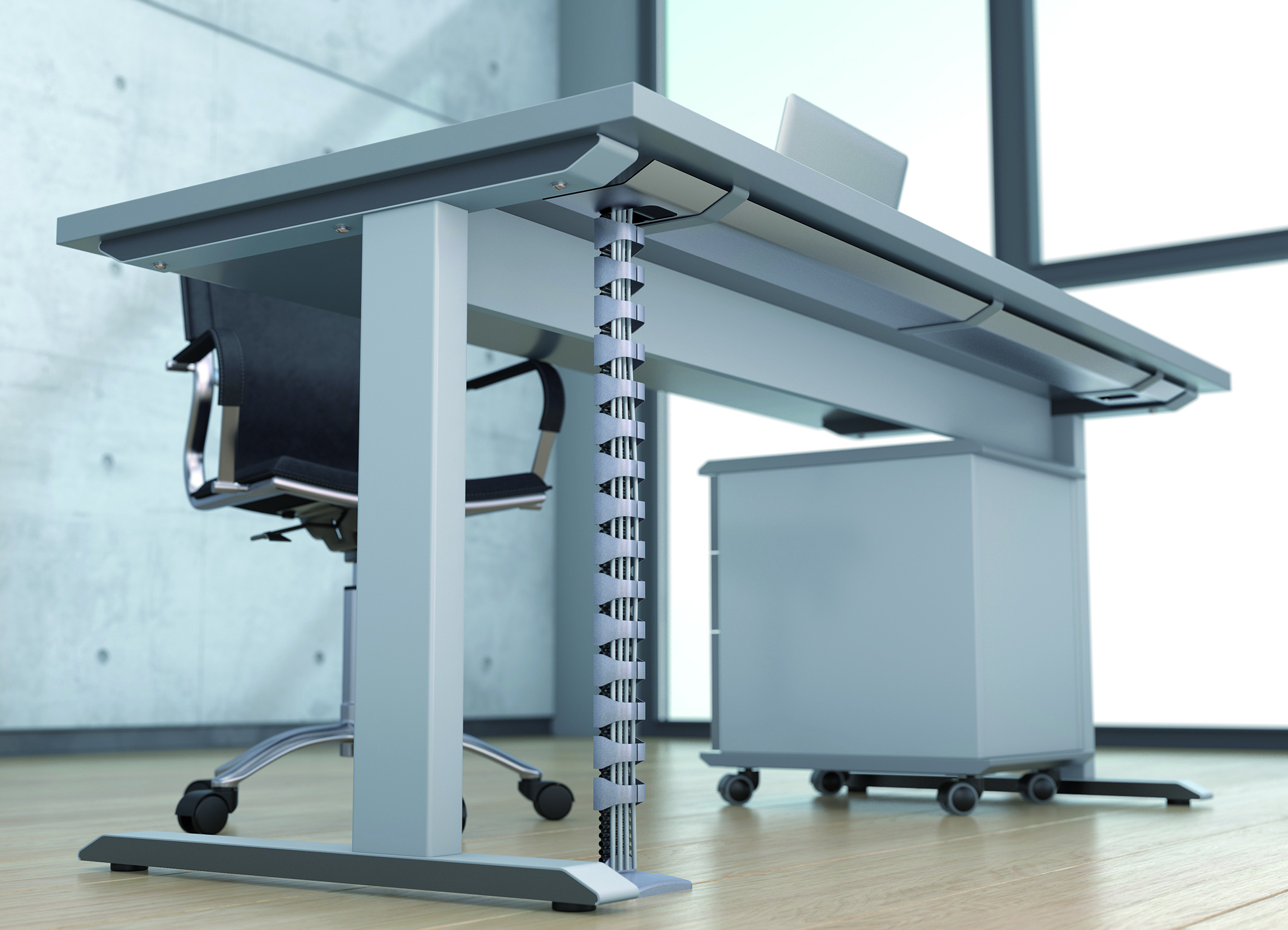 Energieführungskette für Büro- und Interior