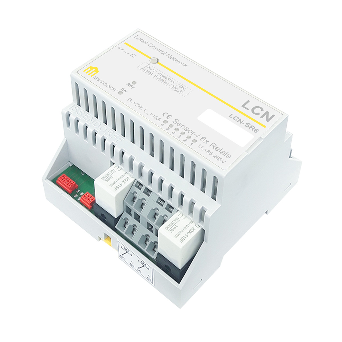 Intelligentes Relaismodul für die Hutschiene