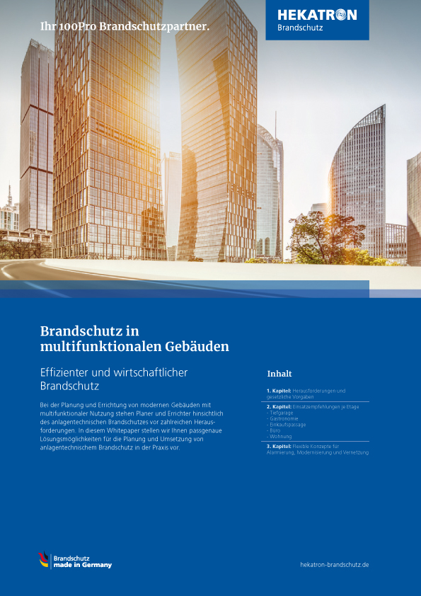 Whitepaper: Brandschutz in multifunktionalen Gebäuden