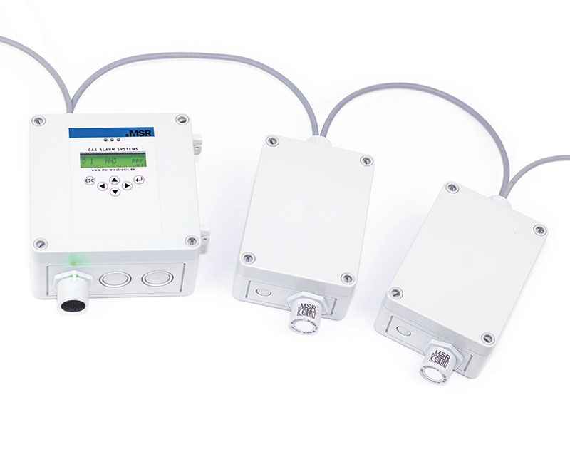 Compactcontroller für kleine Gaswarnanlagen