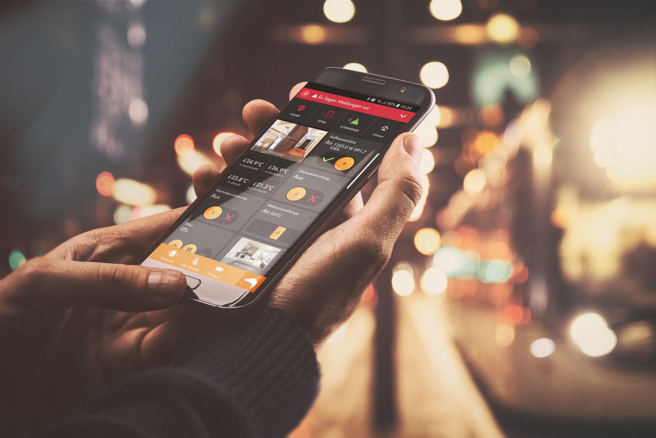 Bedienen und Beobachten im Smart Home
