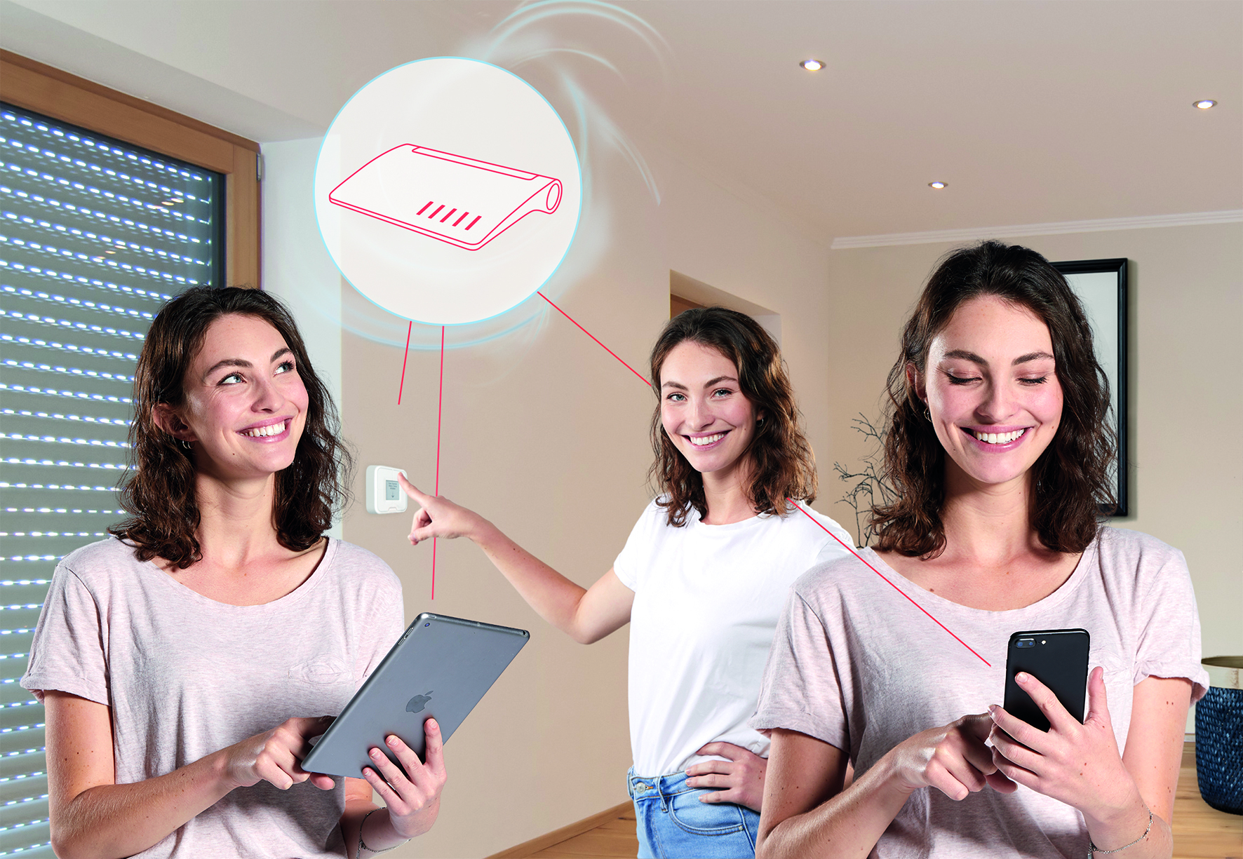 Rollladensteuerung per Router