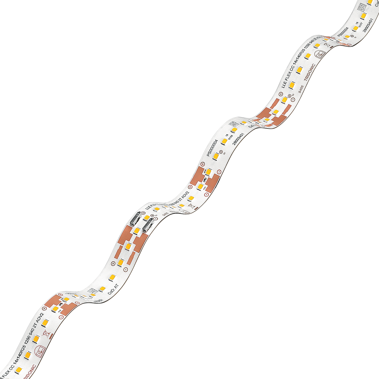 Homogenes Licht von der Rolle