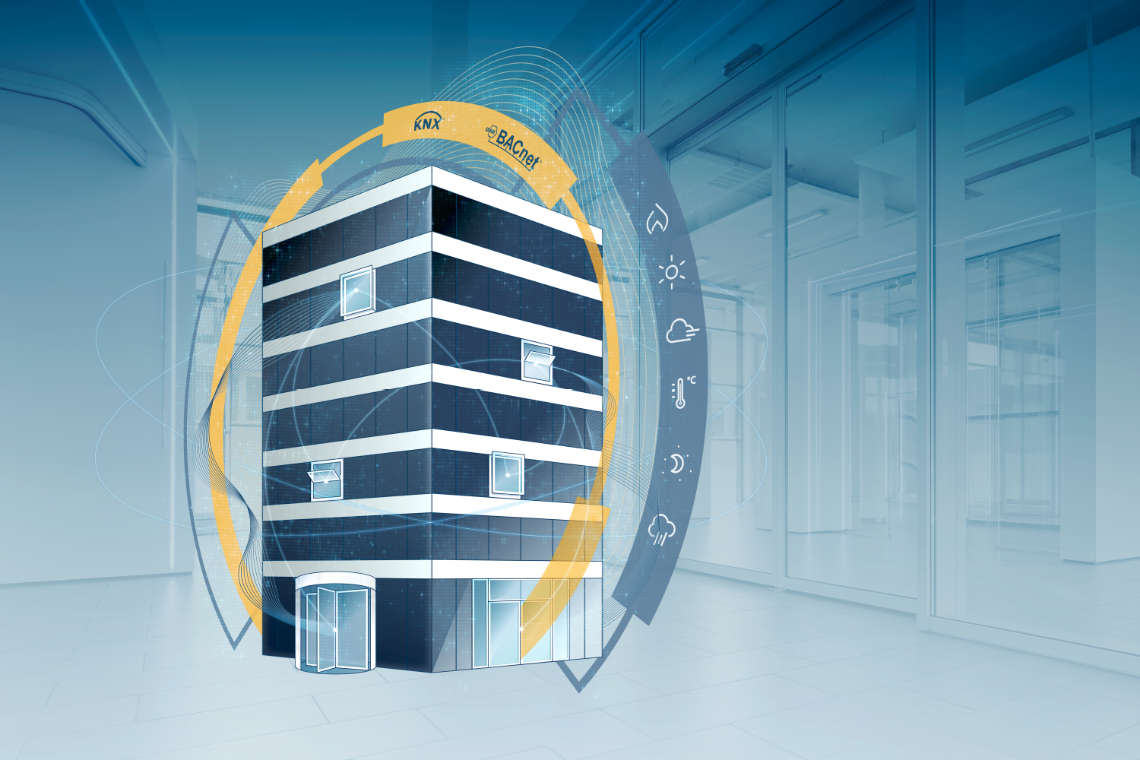 Gebäude smart vernetzt? Mit der IQ box Safety! Gebaudeautomation