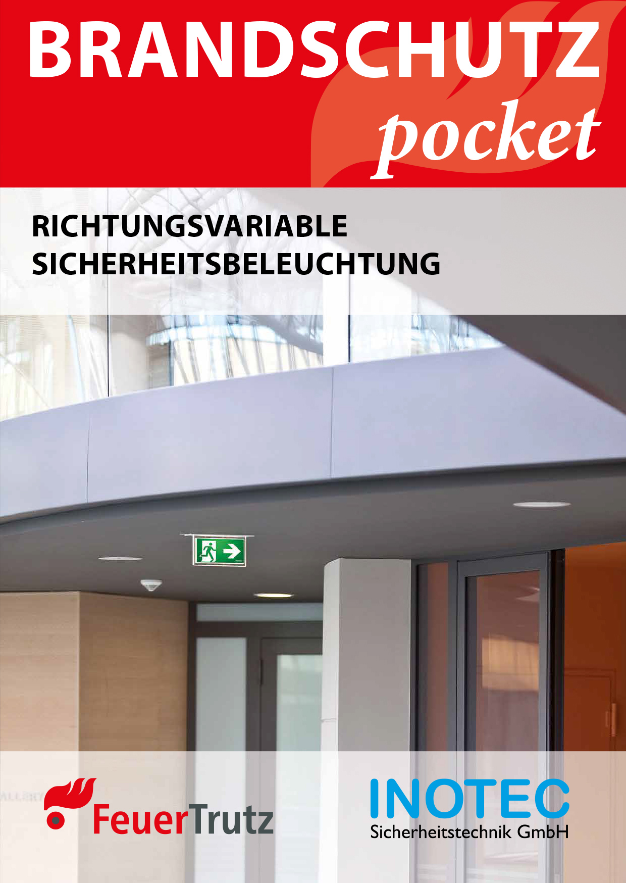 Neues Brandschutz Pocket ‚Richtungsvariable Sicherheitsbeleuchtung‘