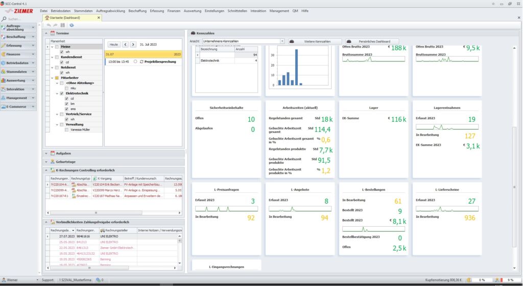 persoenliches dashbord scc control 41
