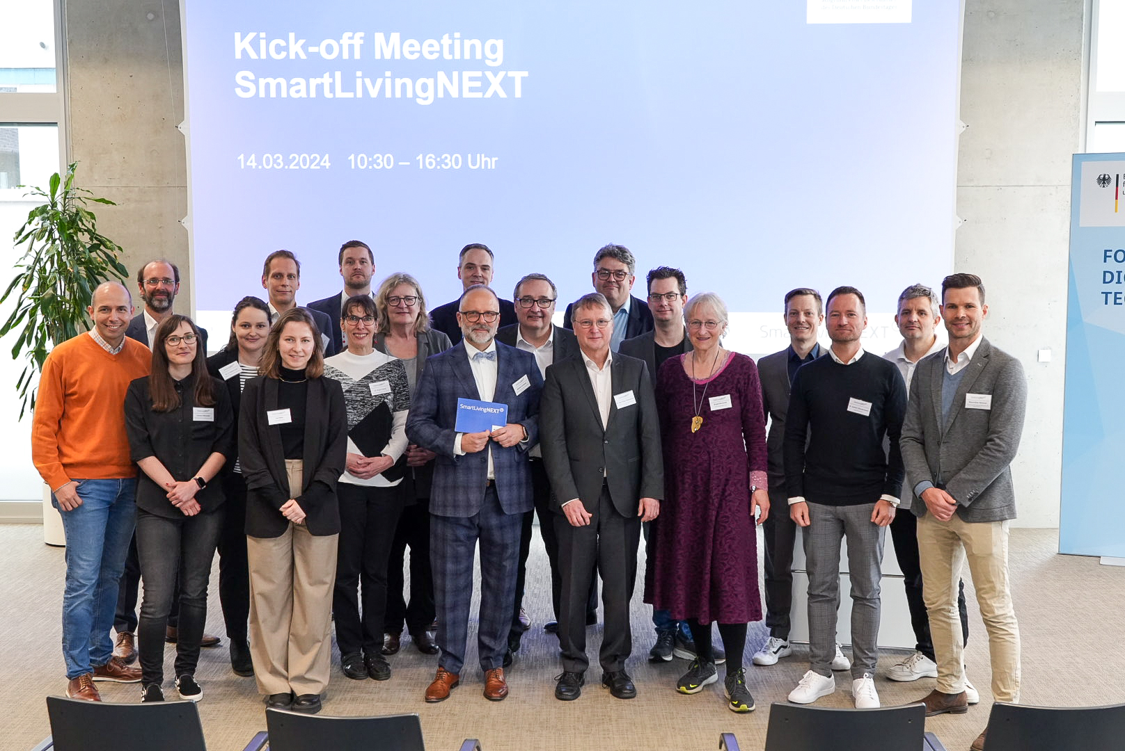 Auftakt des Technologieprogramms SmartLivingNext