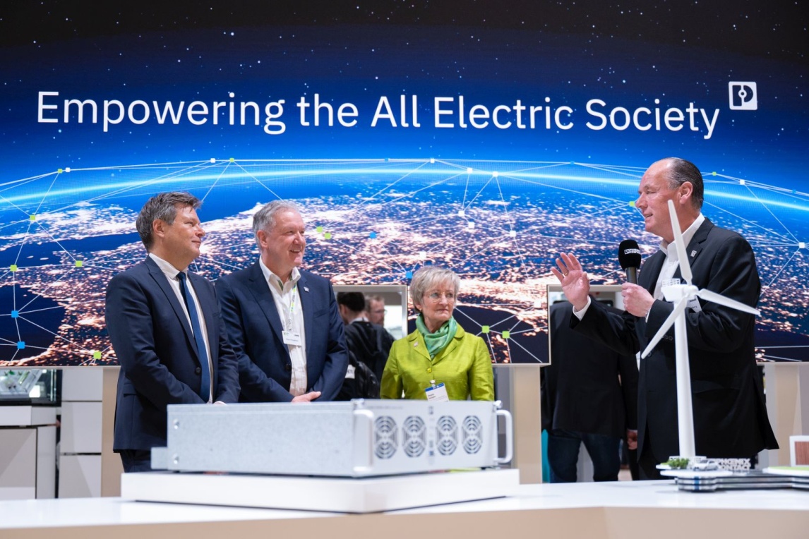 All Electric Society auf der Hannover Messe
