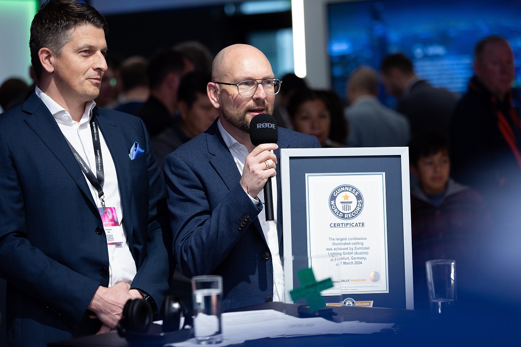 Zumtobel CIELUMA Guinness World Records 2