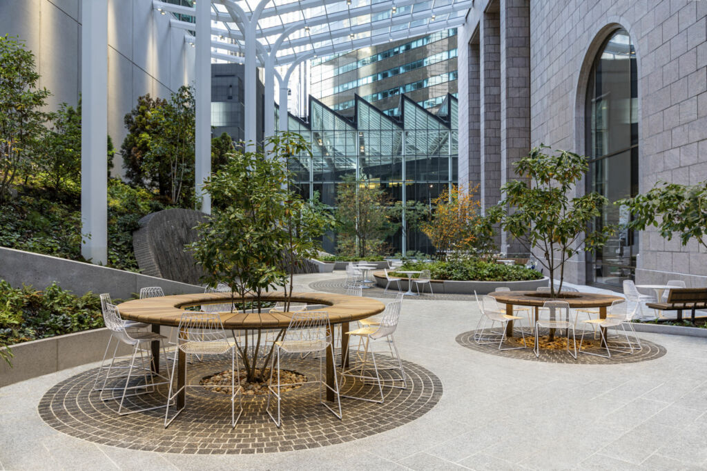 New Yorks Stadtoase 550 Madison Avenue Garden