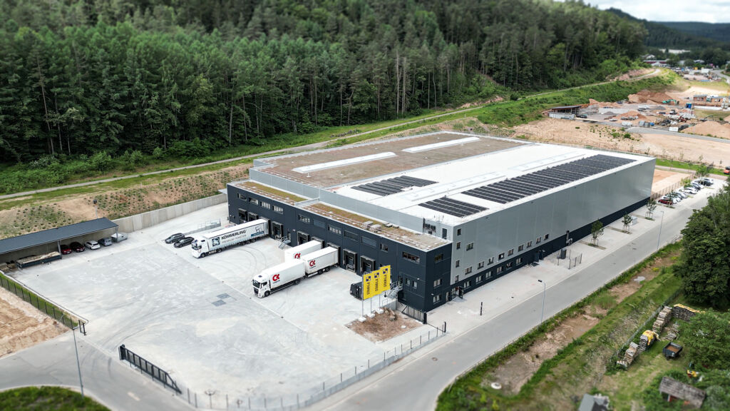 Rund 15 Mio. Euro hat STABILA in das neue Logistikzentrum im pf&auml;lzischen Wilgartswiesen-Hauenstein investiert, das Ende Juni offiziell er&ouml;ffnet wurde.