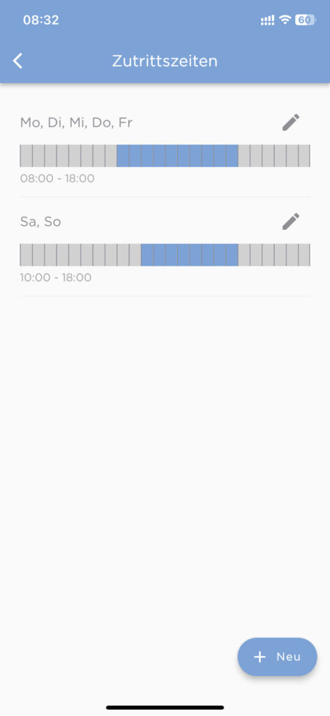 Wer darf wann wo hinein? &Uuml;ber die App DoorControl l&auml;sst sich das im Detail steuern.