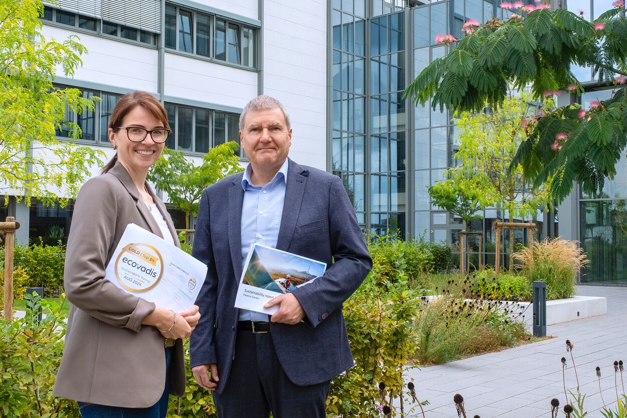 Phoenix Contact bestätigt Gold-Status