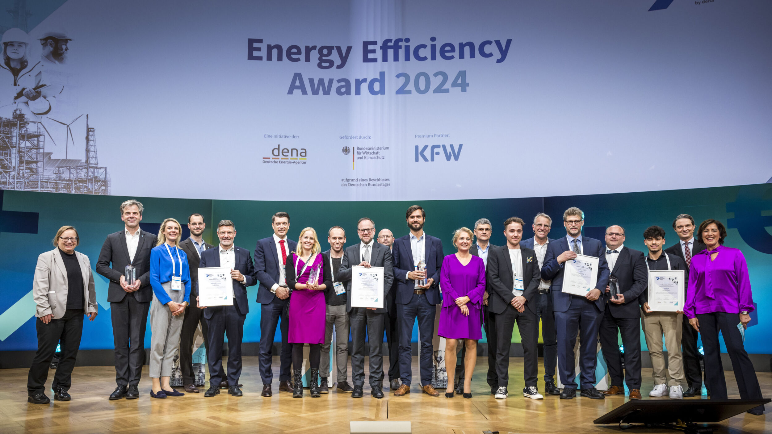 Die Gewinner des Energy Efficiency Awards 2024