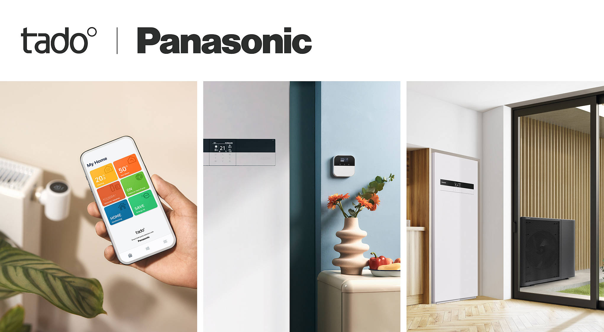 Panasonic gründet Kapital- und Geschäftsallianz mit Tado° Panasonic und tado° stärken Partnerschaft durch Kapital- und Geschäftsallianz.