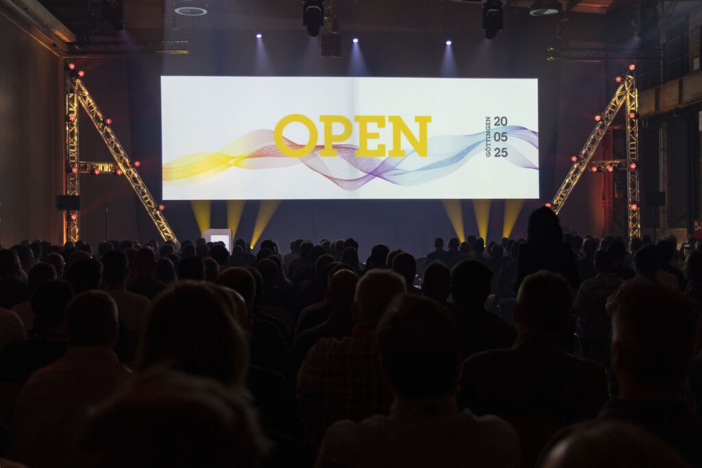 Axis Communications hat das Live-Event OPEN am 20. Mai 2025 in Göttingen ausgerichtet.