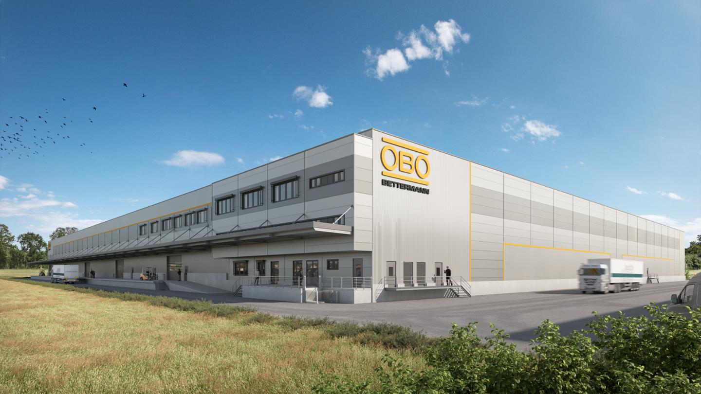 Neues Logistikzentrum soll im Juni bezugsfertig sein DO0116_Visualisierung