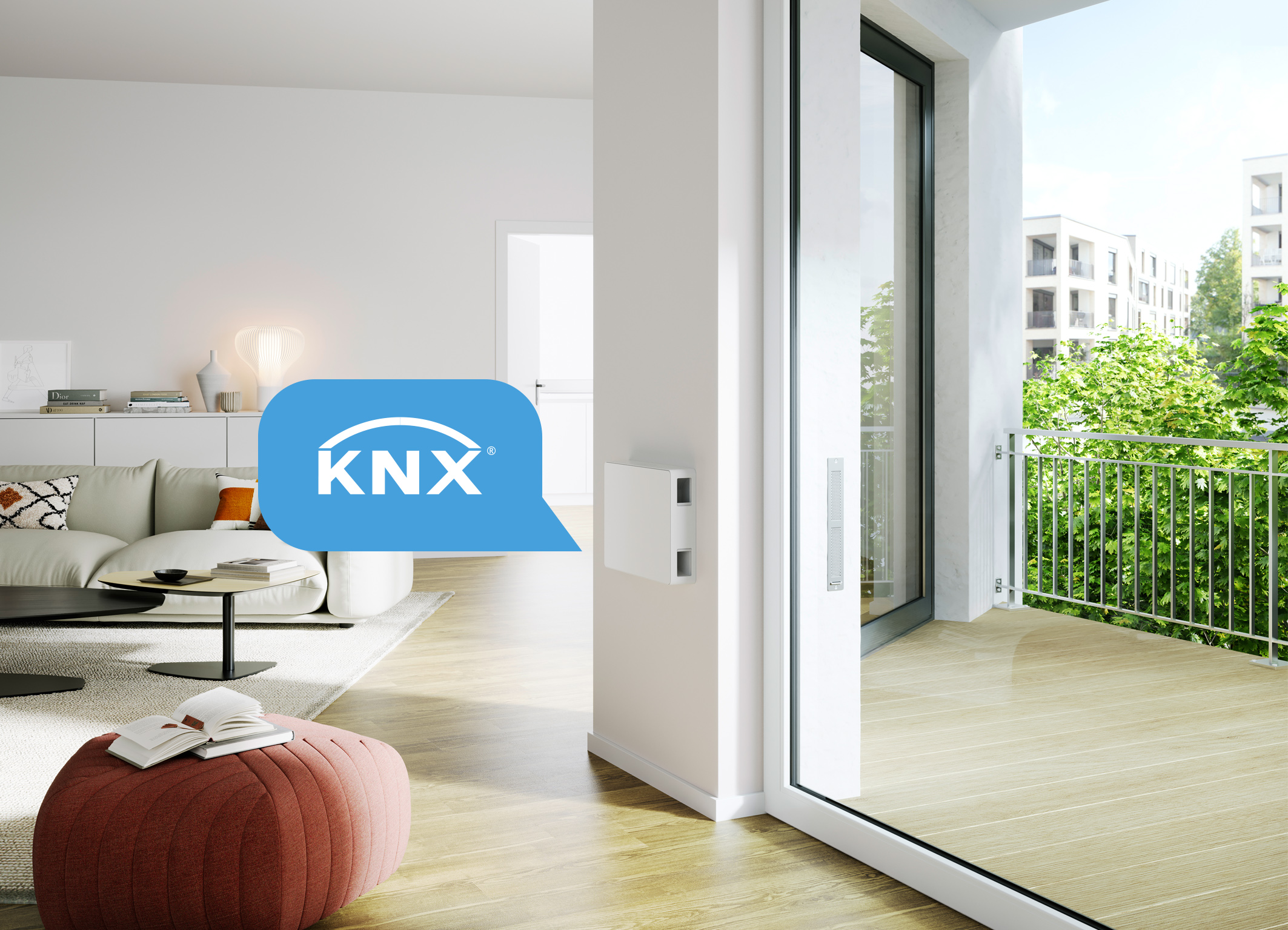Lüftungsgeräte per KNX steuern