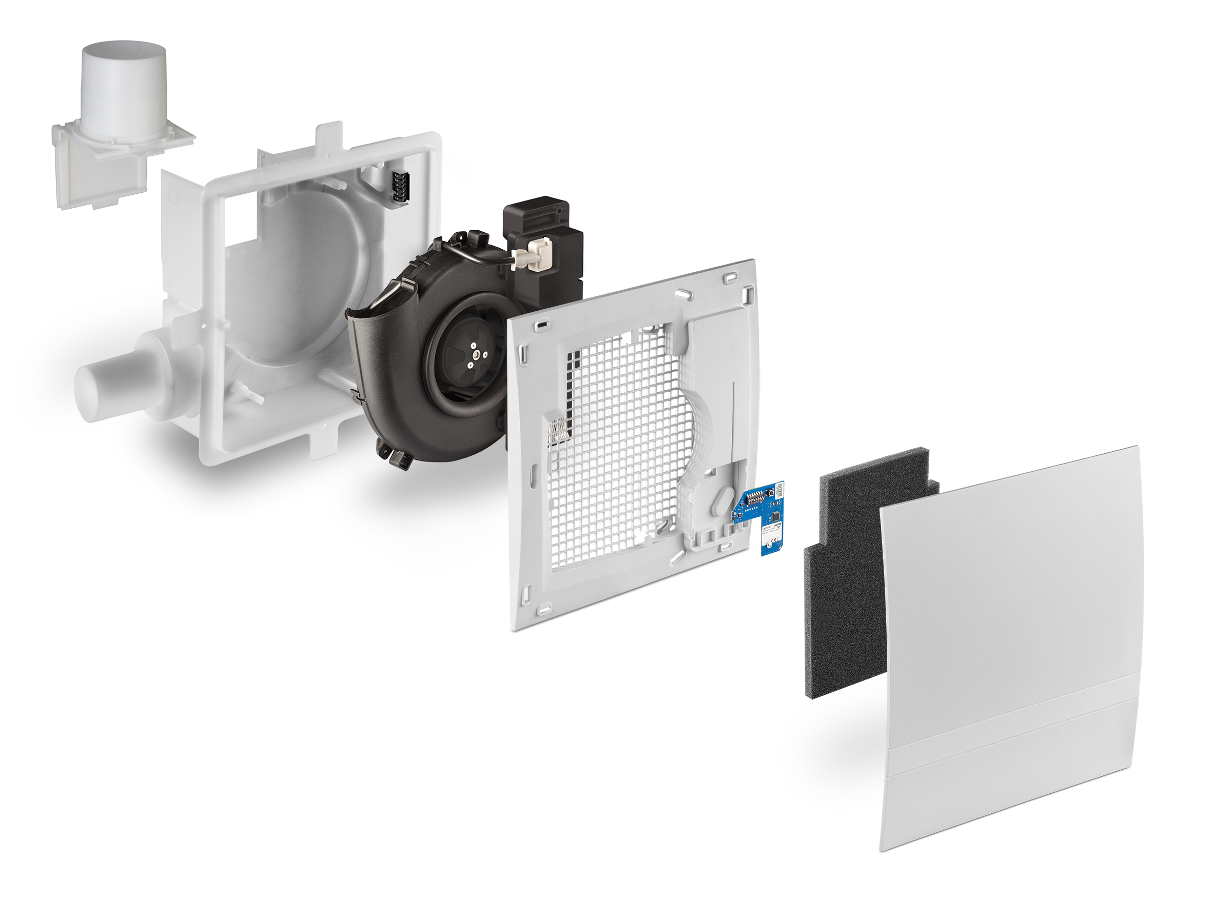 Mit dem WLAN-Modul wird der Silvento-EC-Ablüfter inteligent.