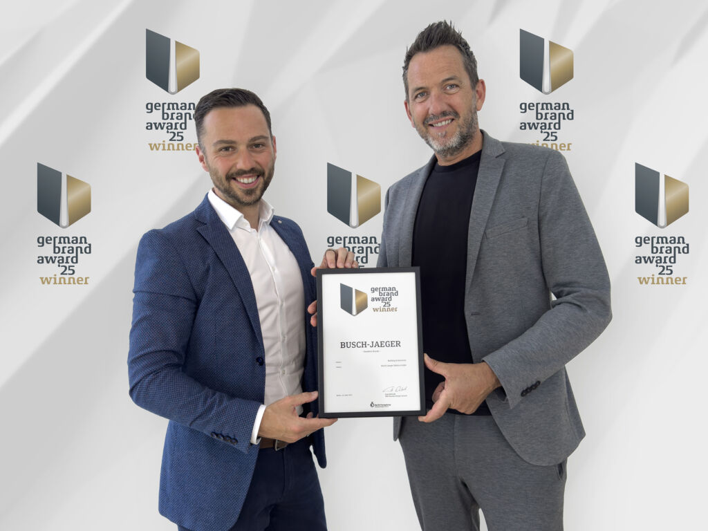 01 German Brand Award 2025 c Busch Jaeger
