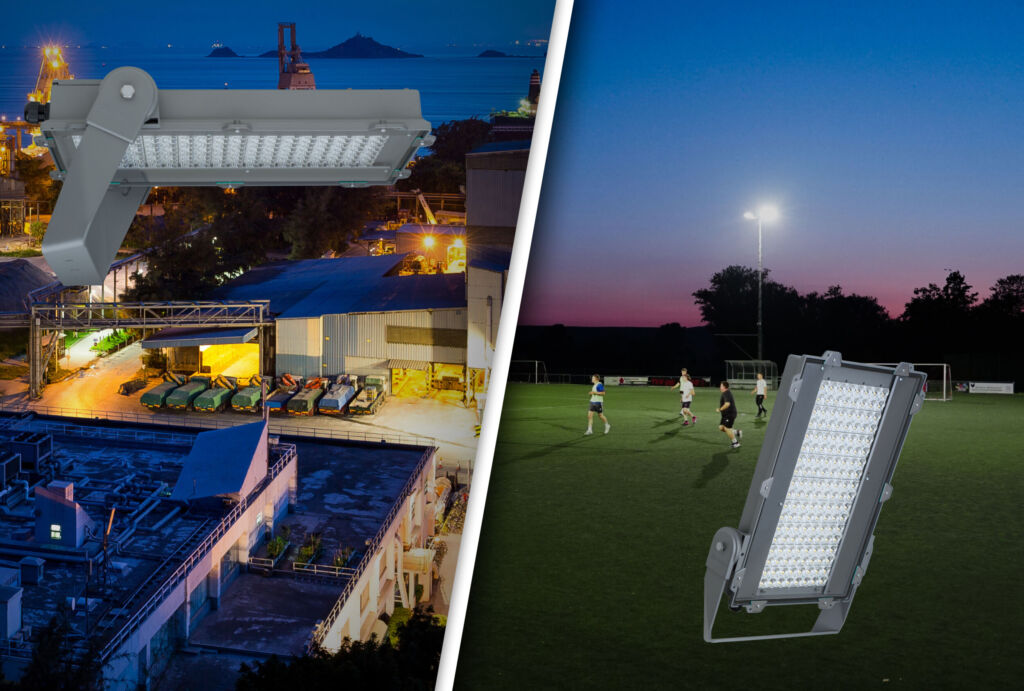 Im Mittelpunkt des Auftritts auf der Efa:On steht die Pr&auml;sentation des neuen Gro&szlig;fl&auml;chenstrahlers Arealo 2.