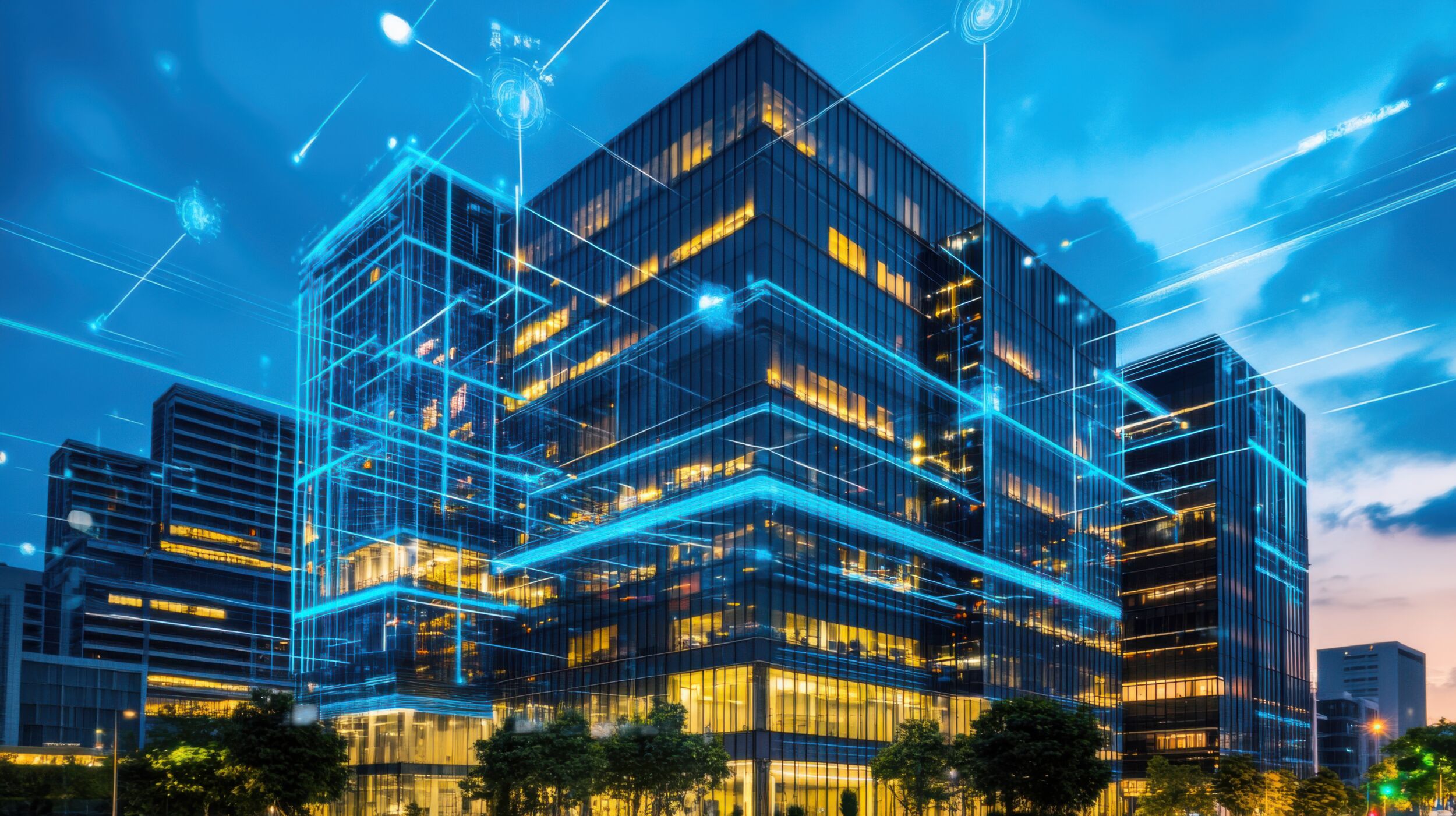 An AI powered system automating energy efficient building management by analyzing real time temperature lighting and occupancy data
