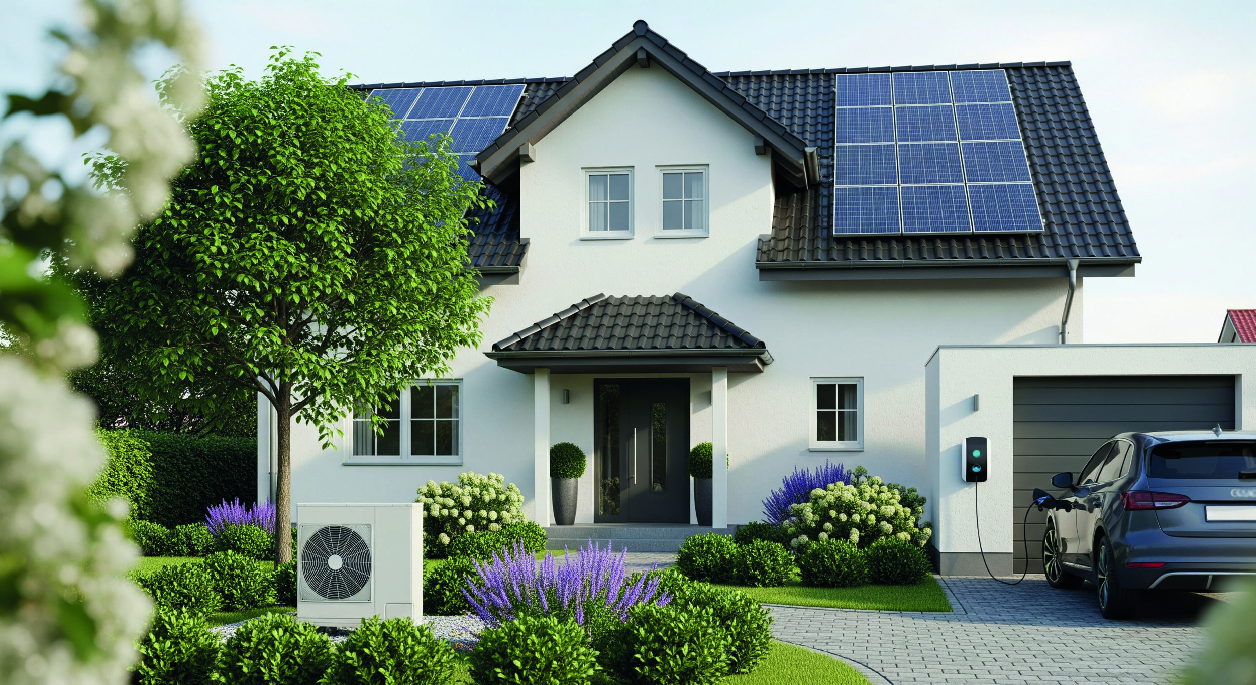 Photovoltaik, Wallbox und Wärmepumpe: HEMS bringen Ordnung und Intelligenz in die dezentrale Energiewelt.