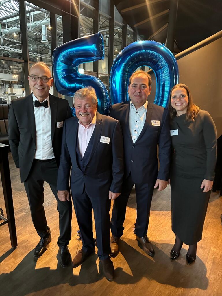 v.l.n.r. Stefan Schreiber, Heinz-R&uuml;diger Deiseroth, Michael Deiseroth, Luisa Hackert.
