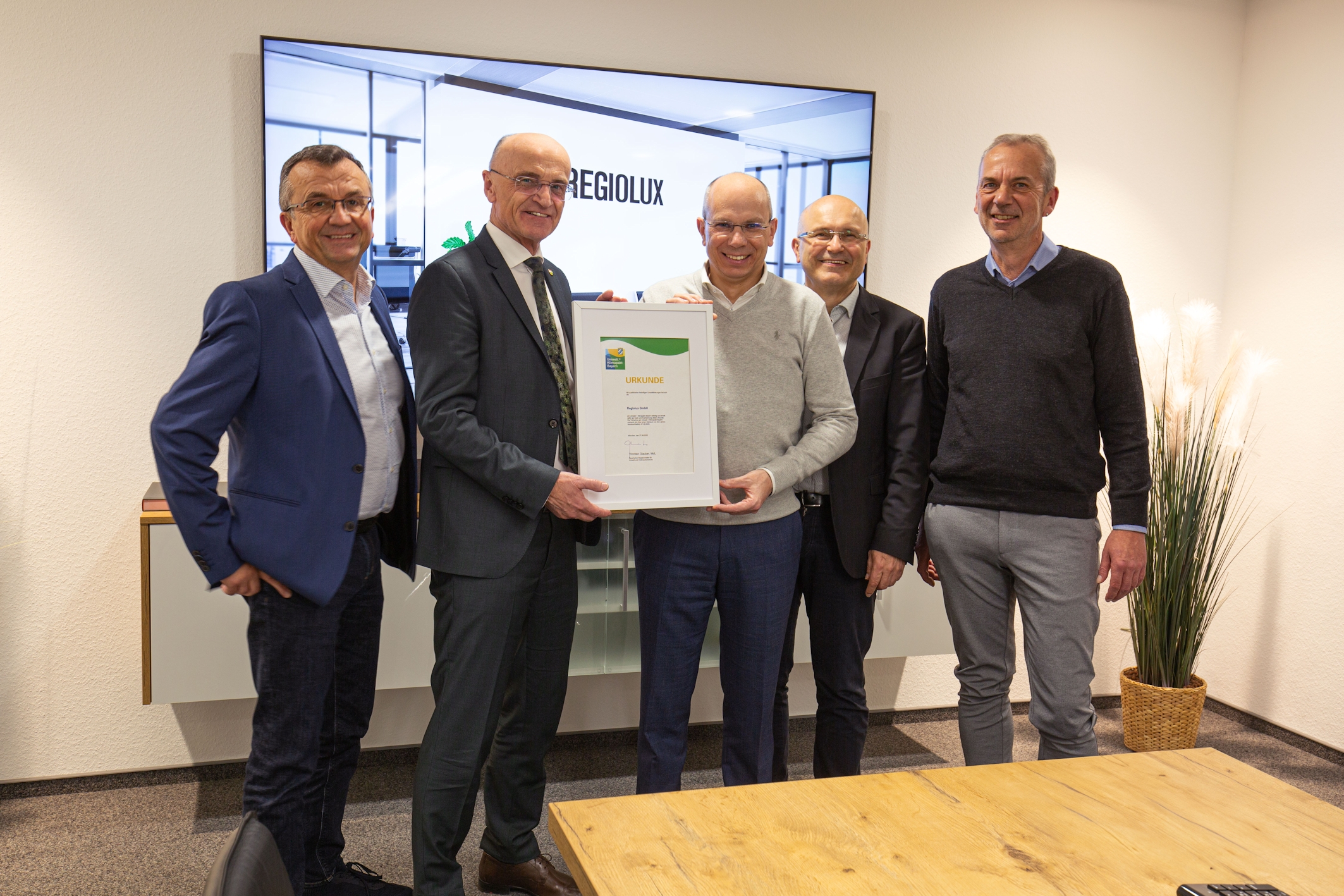 Regiolux erhält Auszeichnung für Engagement