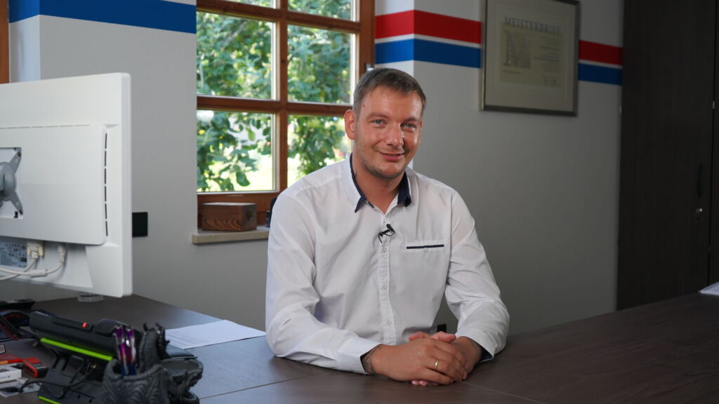 Michael Pritzl jun. leitet mit Vater Michael Pritzl sen. den mittelst&auml;ndischen Familienbetrieb gemeinsam als Gesch&auml;ftsf&uuml;hrer. 