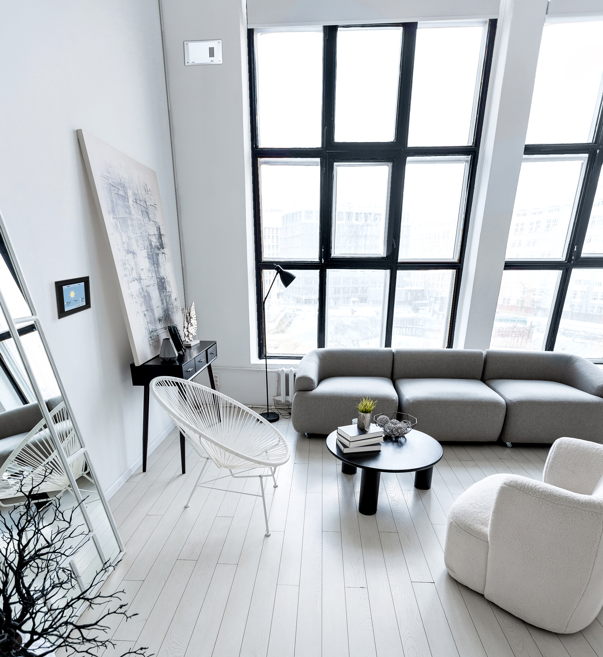 Die Lüftungsautomatik reguliert das Wohnklima über Lüfter oder Fenster.