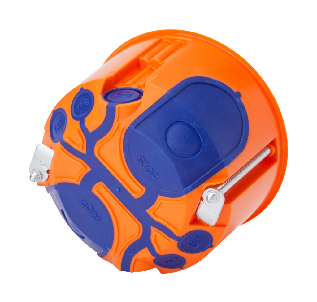 Die BlueMulti-Membran verbindet Flexibilität mit Kabelrückhalt und sorgt dafür, dass die Luftdichtigkeit der Hohlwandinstallation dauerhaft erhalten bleibt.