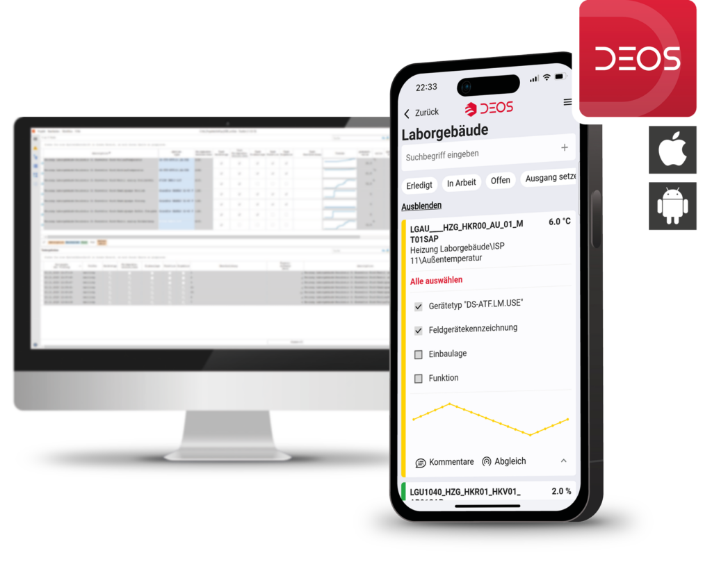 Neben der mobilen App kann der Abnahme-Workflow auch auf einem Notebook verwaltet werden.