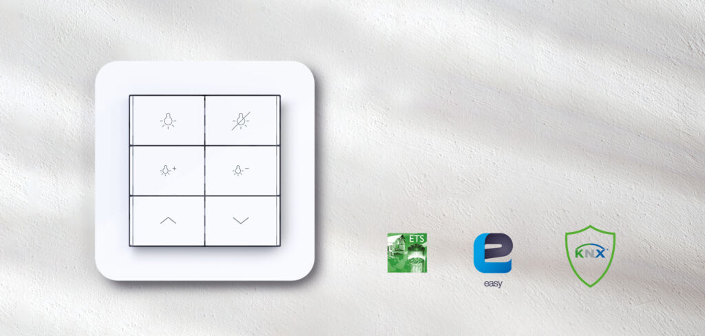 Hager KNX Secure Tastsensorik 21cm