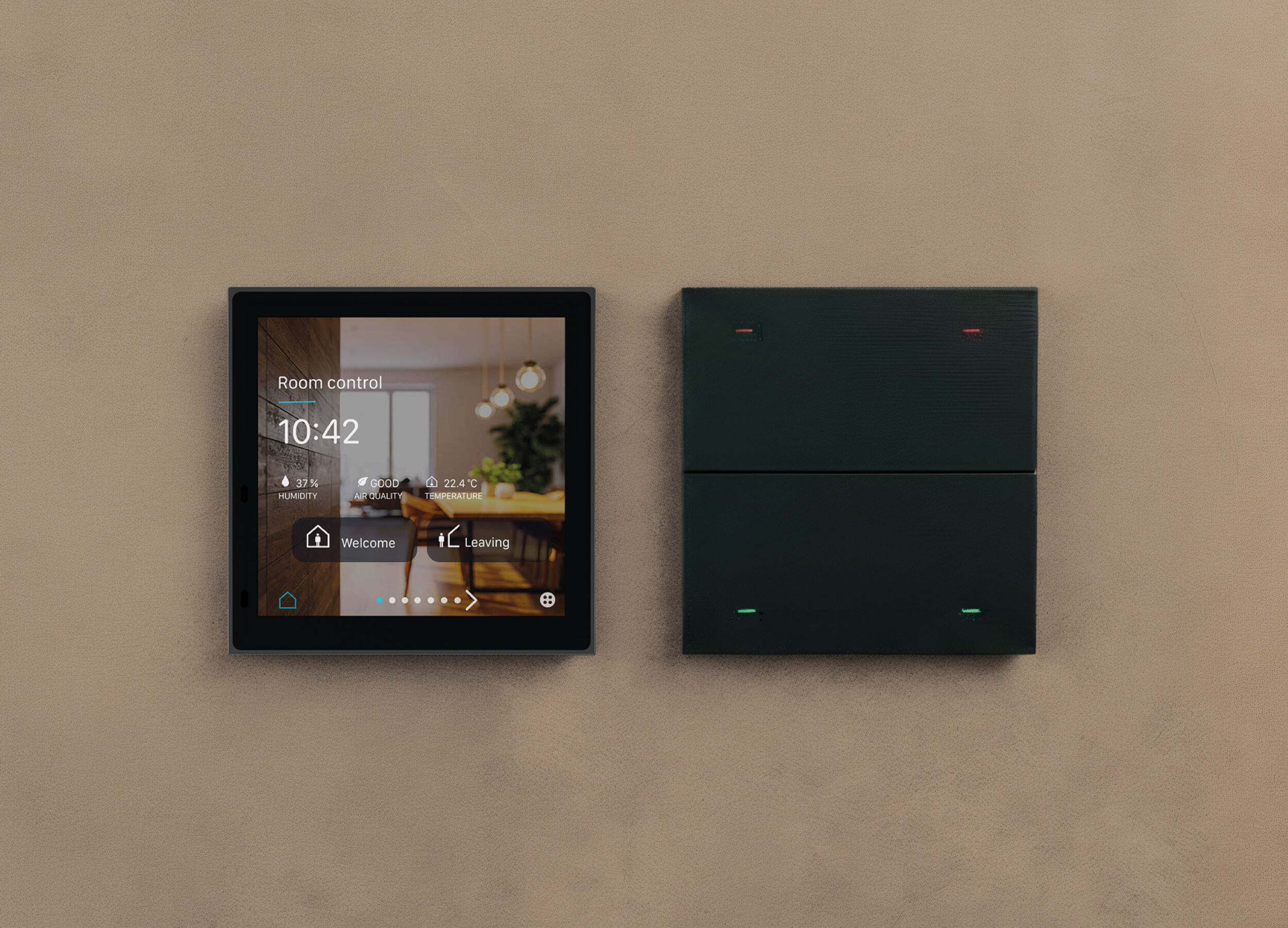 KNX-Bedientechnik mit Designanspruch