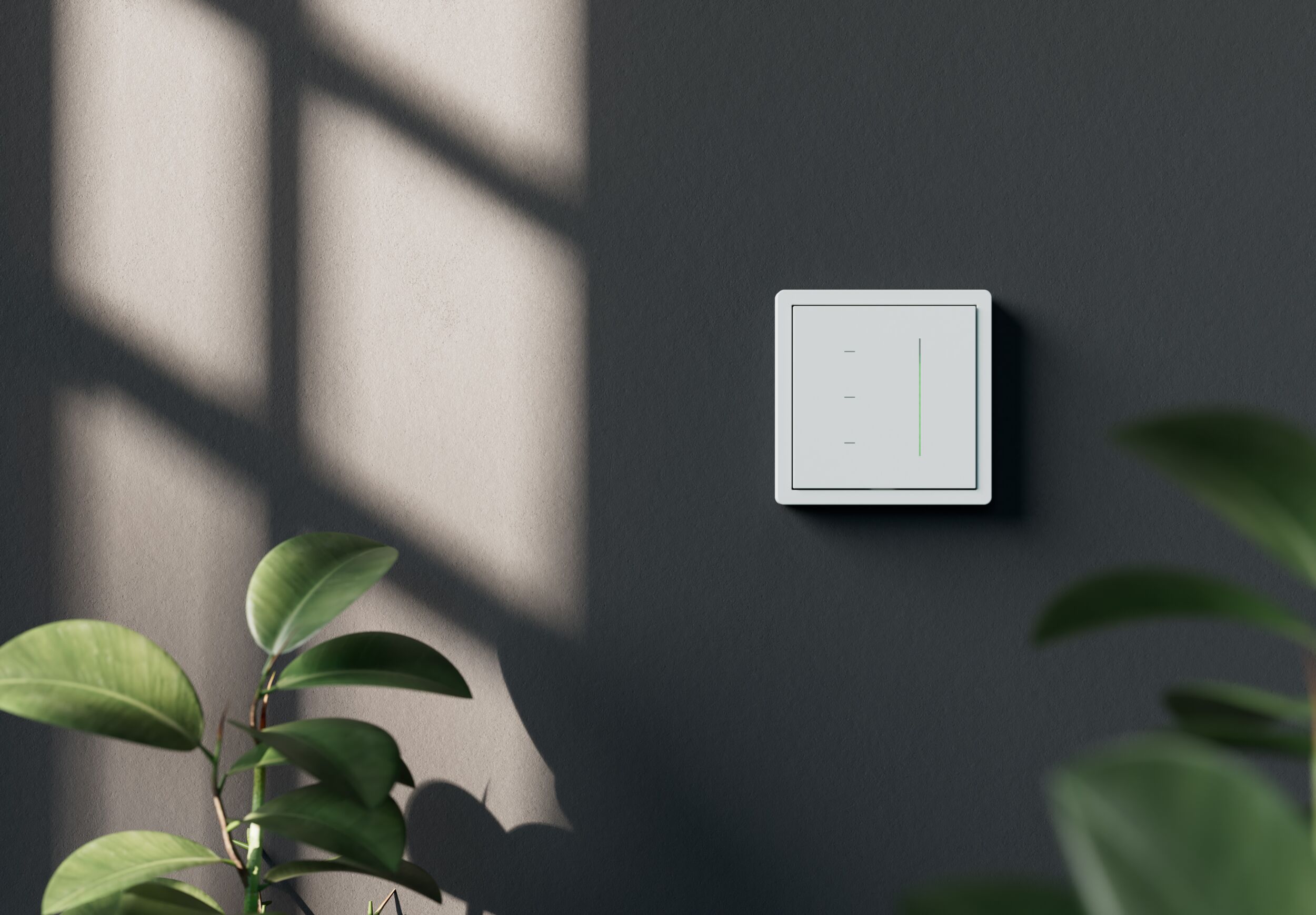 System 70 in Ausführung F100 mit System-3000-Touchaufsatz - Bild: Gira