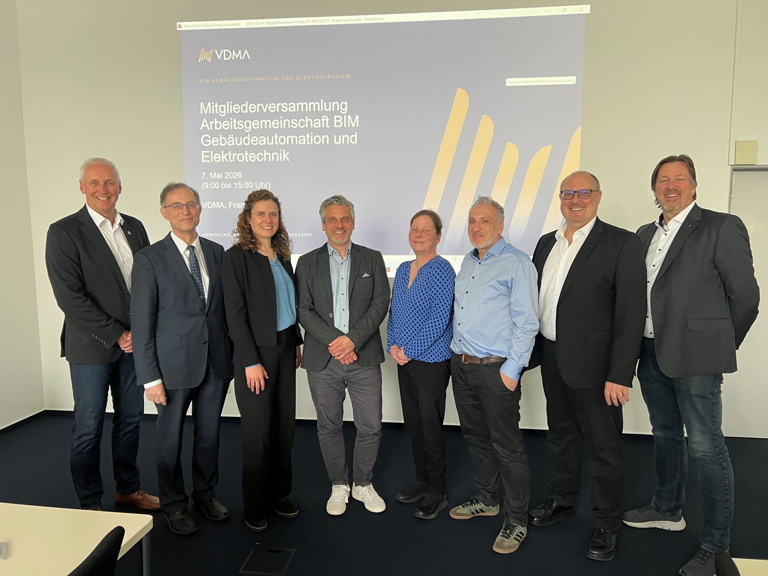 v.l.n.r. : Rolf Schulte, Hans-Joachim Langels, Mareike Rikos, Joachim Schmidt, Dörthe Knefelkamp, Karsten Spieß, Thomas Müller, Thomas Nieborg (nicht anwesend Guido Brück, Marcel Hassenewert, Markus Hettig, Matthias Meier-Reichenberg).