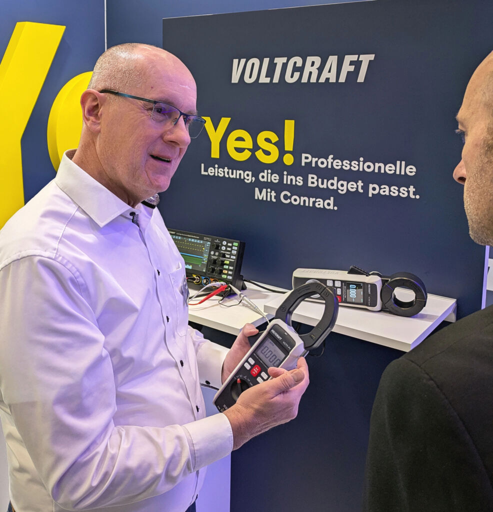 Harald Lehner, Categorymanager Voltcraft Messtechnik bei Conrad Electronic