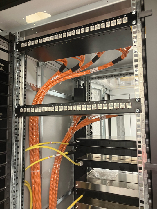 Copper and fiber optics solution