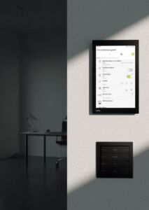 Gira G1 Gira TS4 70 Milieu Arbeitszimmer
