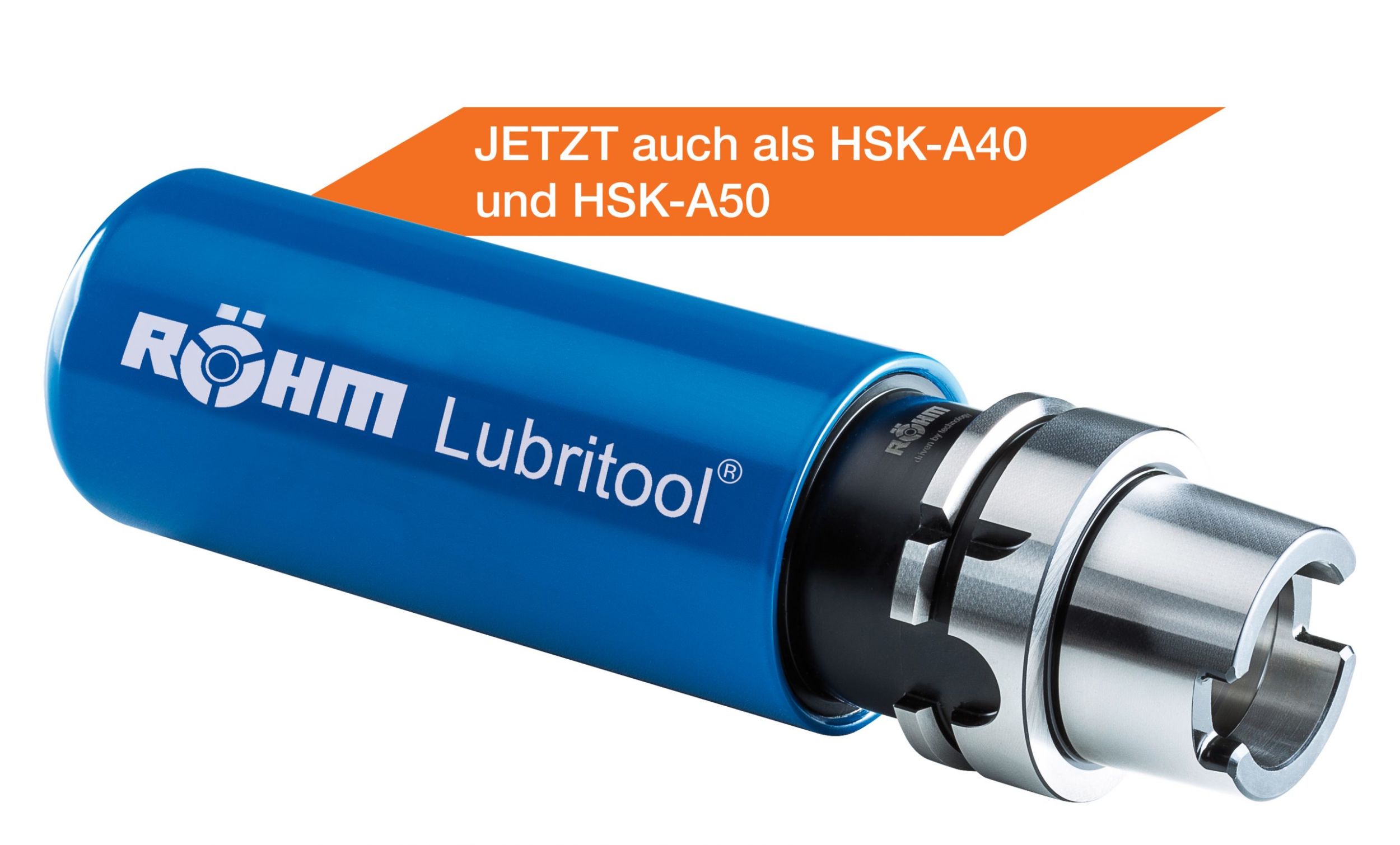 Automatisches Schmierwerkzeug jetzt auch in HSK-A40 und HSK-A50