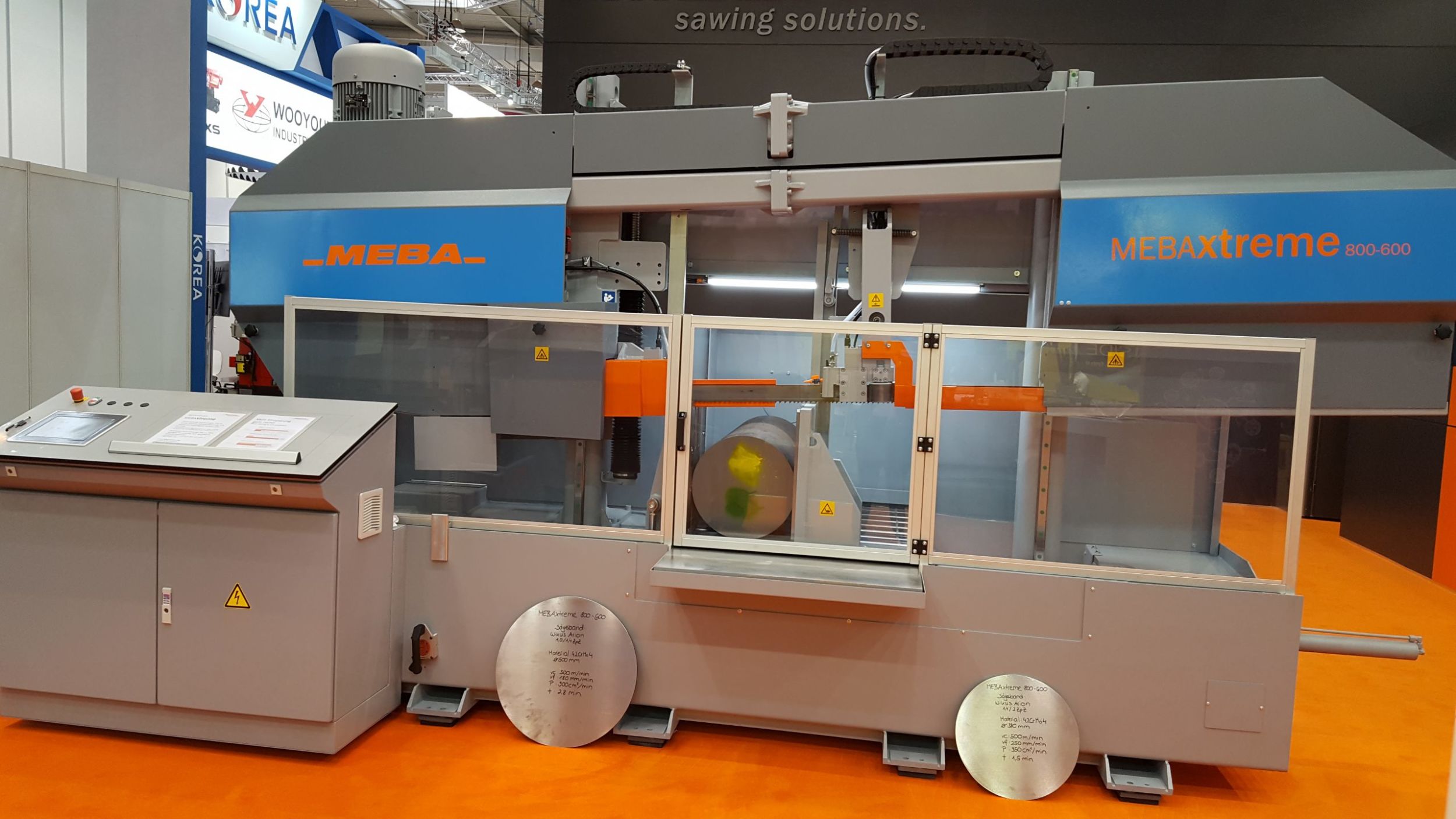 Maschine-Band-Kombination Mebaxtreme 800-600 und Arion FG von Wikus