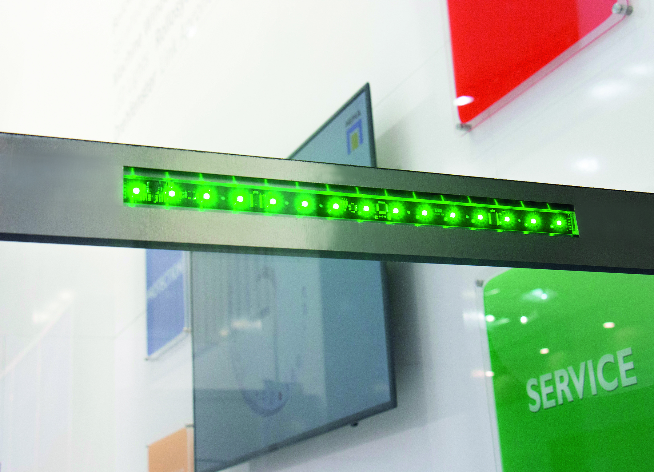 Platzsparende dezente LED-Beleuchtungen