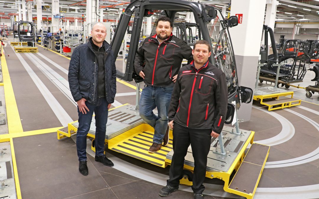 Fachartikel: Flexibles Transport-  und Montagesystem